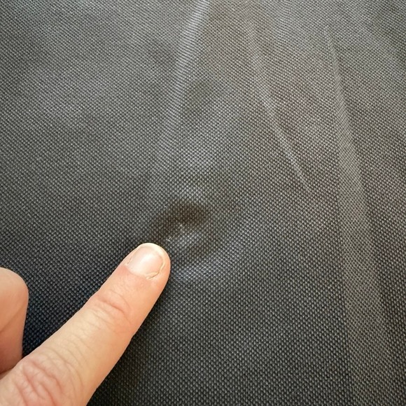 Greyson Polo Shirt Mens Medium Charcoal Gray Golf Short Sleeve Preppy Athleisure - Picture 3 of 11